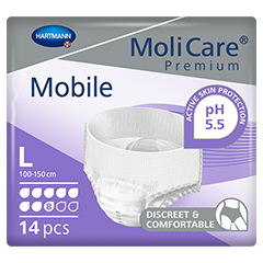 MOLICARE Premium Mobile 8 Tropfen Gr.L 14 Stück