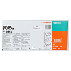 OPSITE Post-OP Visible 10x25 cm Verband 20 Stck - Rckseite