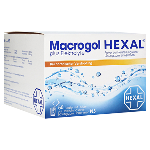 Macrogol HEXAL plus Elektrolyte 50 Stück N3