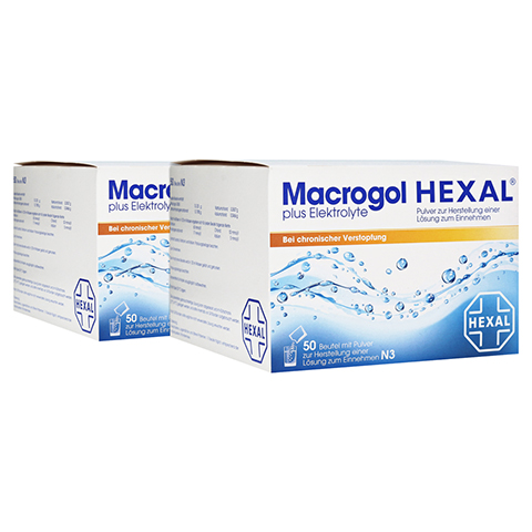 Macrogol HEXAL plus Elektrolyte 100 Stück