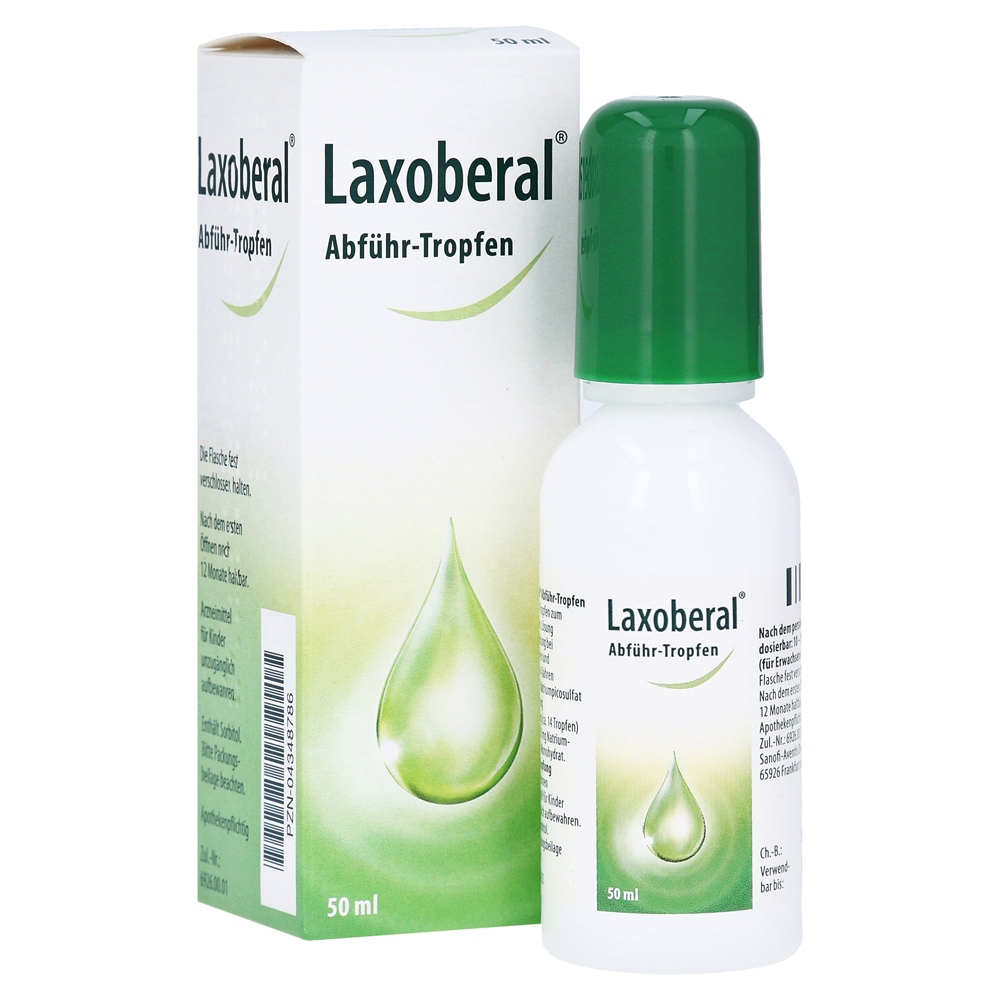 Laxoberal Tropfen 50ml: Abführmittel bei Verstopfung Tropfen zum Einnehmen 50 Milliliter