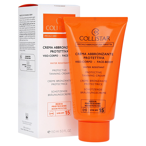 COLLISTAR Protective Tanning Cream LSF 15 150 Milliliter