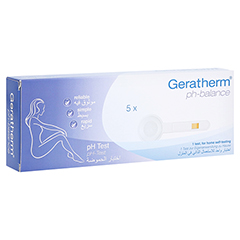 GERATHERM pH-balance Schnelltest vaginal 5 Stck