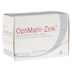 OPTIMAHL Zink 15 mg Tabletten 100 Stück