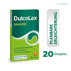 Dulcolax Dragees 20 Stk.: Abfhmittel bei Verstopfung mit Bisacodyl 20 Stck - Info 1