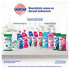 SAGROTAN Hygiene-Reinigungstcher 60 Stck - Info 5