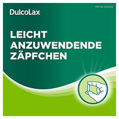 Dulcolax Zpfchen 6 Stk.: Abfhrmittel bei Verstopfung mit Bisacodyl 6 Stck N1 - Info 5