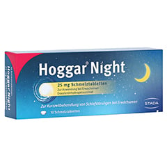 Hoggar Night 25mg 10 Stck