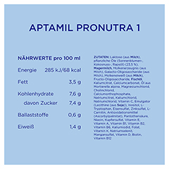 APTAMIL PRONUTRA 1 Pulver 1200 Gramm - Info 8