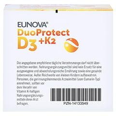 EUNOVA DuoProtect D3+K2 2.000 I.E. 90 Stck - Unterseite