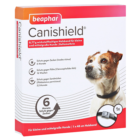 CANISHIELD 0,77 g f.kleine+mittelgroe Hunde 48 cm 1 Stck