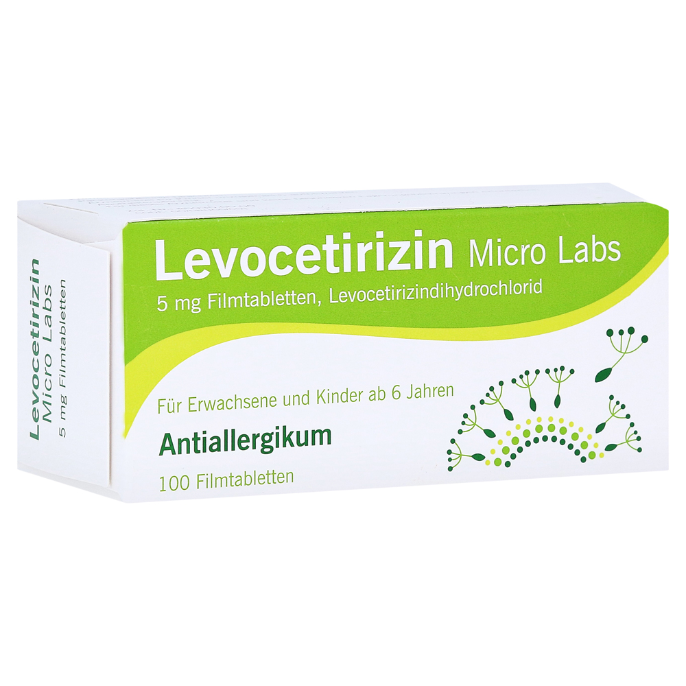 Levocetirizin Micro Labs 5mg Filmtabletten 100 Stück
