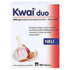 KWAI duo Tabletten 180 Stck - Vorderseite