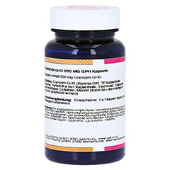 COENZYM Q10 200 mg GPH Kapseln 60 Stück - Rückseite