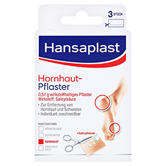 Hansaplast Hornhautpflaster 3 Stck - Vorderseite