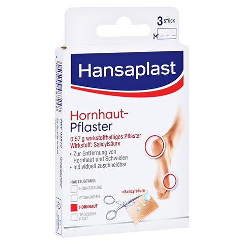 Hansaplast Hornhautpflaster 3 Stck