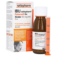 IBU-ratiopharm Fiebersaft fr Kinder 40mg/ml