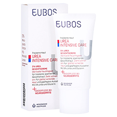 Eubos Trockene Haut Urea 5% Gesichtscreme 50 Milliliter