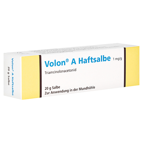 VOLON A Haftsalbe 1 mg/g z.Anwend.in der Mundhhle 20 Gramm N2
