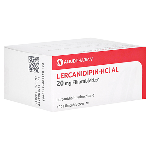 Lercanidipin-HCl AL 20mg 100 Stck N3