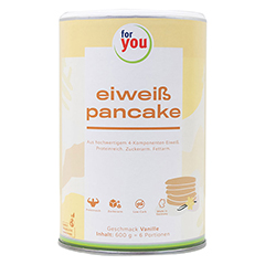 FOR YOU eiwei pancakes Vanille Pulver 600 Gramm