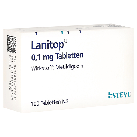 LANITOP 0,1 mg Tabletten 100 Stck N3