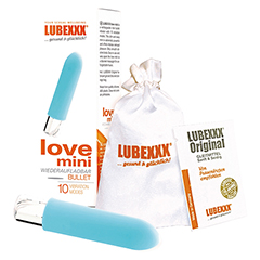 LUBEXXX Love Mini Massager trkis rechargeable