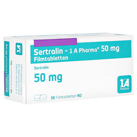 Sertralin-1A Pharma 50mg 50 Stck N2