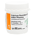 BIOCHEMIE Adler 1 Calcium fluoratum D 12 Tabletten 400 Stck