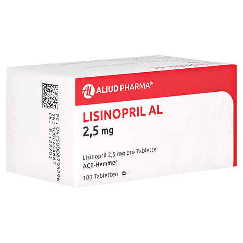 Lisinopril AL 2,5mg 100 Stck N3