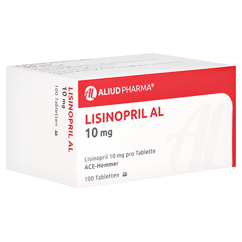 Lisinopril AL 10mg 100 Stück N3