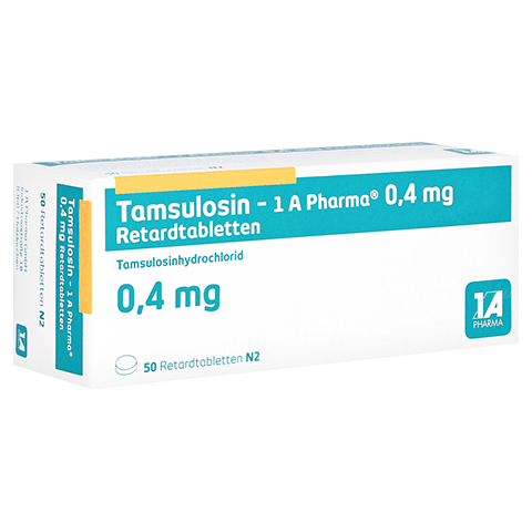 Tamsulosin-1A Pharma 0,4mg 50 Stck N2