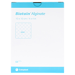 BIATAIN Alginate Kompressen 10x10 cm 10 Stck - Vorderseite