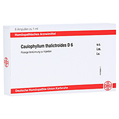 CAULOPHYLLUM THALICTROIDES D 6 Ampullen 8x1 Milliliter N1