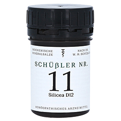 SCHSSLER NR.11 Silicea D 12 Tabletten 200 Stck