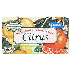 KAPPUS Florosa citrus Seife 150 Gramm - Vorderseite