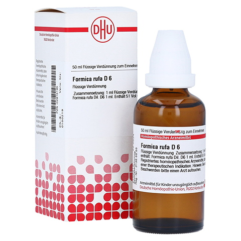 FORMICA RUFA D 6 Dilution 50 Milliliter N1