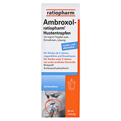 Ambroxol-ratiopharm Hustentropfen 50 Milliliter - Vorderseite
