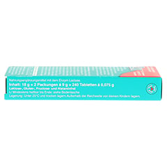 Lactostop 5.500 FCC Tabletten Klickspender Doppelpack 2x120 Stück - Linke Seite