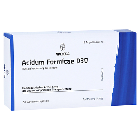 ACIDUM FORMICAE D 30 Ampullen 8 Stck N1