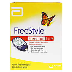 FreeStyle Freedom Lite Set mg/dl ohne Codieren 1 Stück - Rückseite