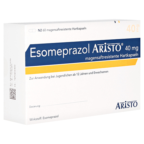 Esomeprazol Aristo 40mg 60 Stck N2