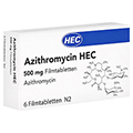 Azithromycin HEC 500mg 6 Stck N2