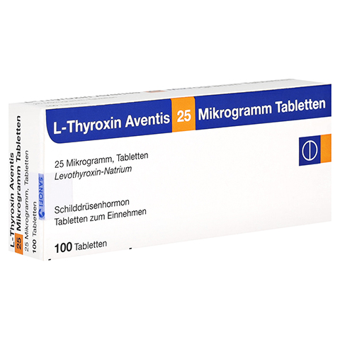 L-Thyroxin Aventis 25 Mikrogramm 100 Stck N3