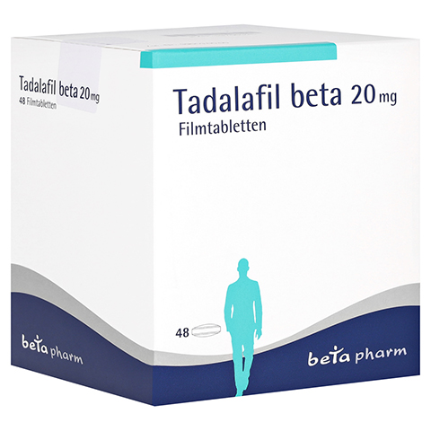 Tadalafil beta 20mg 48 Stck