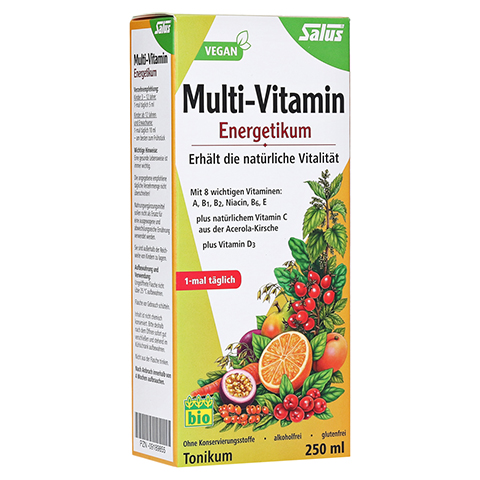Multi-vitamin Energetikum Salus 250 Milliliter