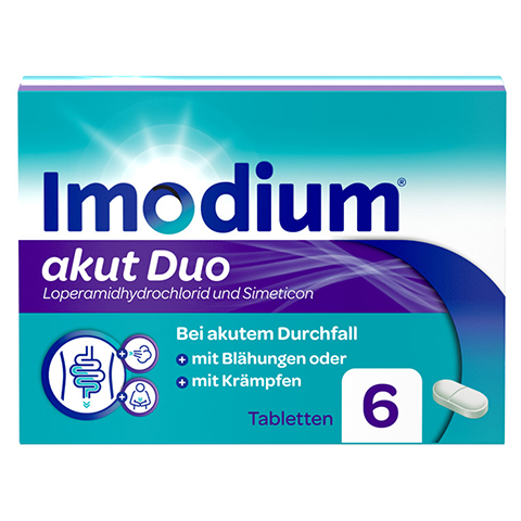 Imodium akut Duo 6 Stck