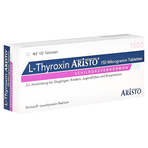 L-Thyroxin Aristo 150 Mikrogramm 100 Stück N3
