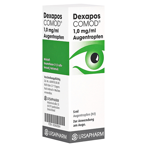 DEXAPOS COMOD Augentropfen 5 Milliliter N1
