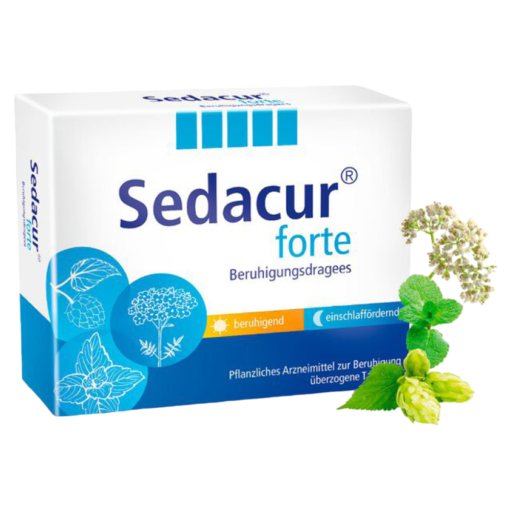 Sedacur forte Beruhigungsdragees Überzogene Tabletten 100 Stück
